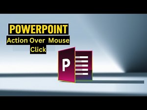 PowerPoint - Action Over Mouse Click | Interactive Presentation Tips 🎯