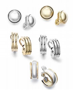 Lauren Ralph Lauren Clip-On Earrings Jewelry Separates - Macy's