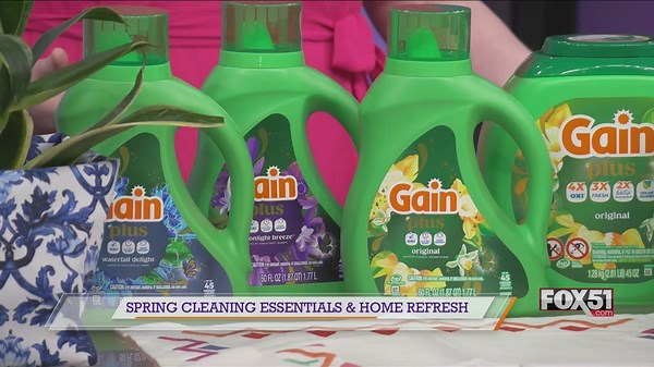 Spring cleaning essentials and home refresh items