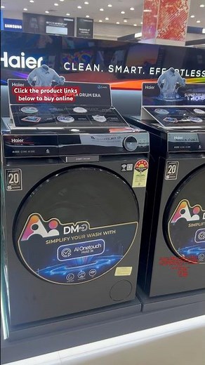 Haier Front Load Washing Machines – Smart & Powerful