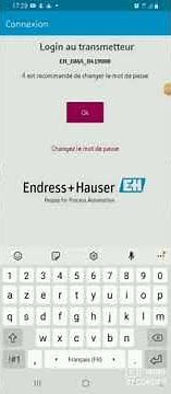 SmartBlue Endress+Hauser