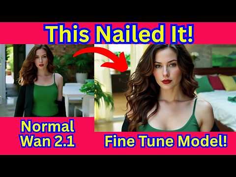 Wan 2.1 FusionX Fine Tune Model In ComfyUI - They Called It The Master Model!