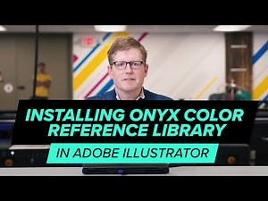 Installing ONYX Color Reference Library in Adobe Illustrator
