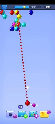 Only 1% Players Can Make This Bubble Shooter Shot! 🎯 #shorts
