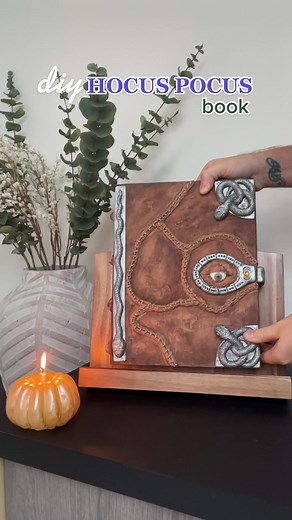 Spooky Book DIY for Hocus Pocus Fans