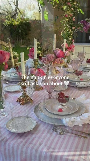 Ruffles, romance, and a little bit of magic. 🌸✨ Watch @thejoyfuldecorator turn our White Gabrielle Ruffle napkins into the sweetest Valentine’s Day place-setting moment—soft, feminine, and effortlessly elegant. It’s proof that one small detail can completely transform the vibe of your table. Save this for your Valentine’s hosting inspo and recreate the look with #SolinoHome #ValentinesTable #NapkinFold #outdoorliving #TablescapeGoals