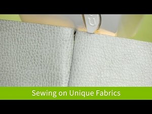 How to Sew on Unique Fabrics with the Baby Lock Zest