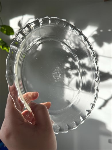 Vintage PYREX #206 6” Fluted Pie Plate – Made in USA (1950s–1960s) - Etsy Canada