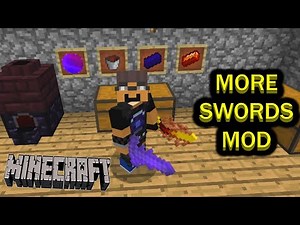 Amazing Swords! - MORE SWORDS Mod - Minecraft Review