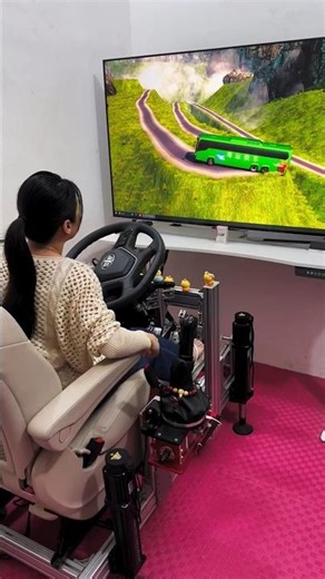 Realistic Bus Driving Simulator Setup at Home! 🚍🎮