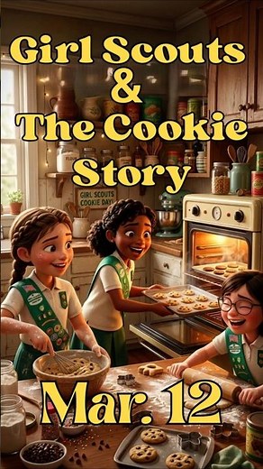 March 12, 1912— How 18 Girls Started the Girl Scouts #GirlScouts #JulietteGordonLow #History #shorts