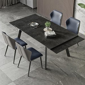 [Hot Item] Muebles de hotel para sala de estar, muebles de restaurante, mesa de comedor rectangular retráctil a precio de fábrica