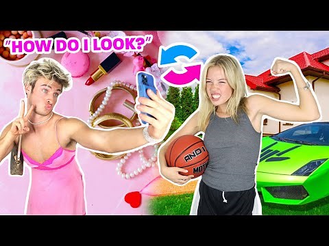 SWITCHING LIVES WITH MY GIRLFRIEND FOR 24 HOURS (BAD IDEA)