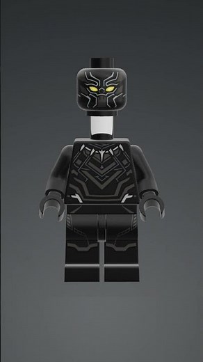 Making LEGO Black Panther - Captain America: Civil War #lego #blackpanther #marvel #avengers