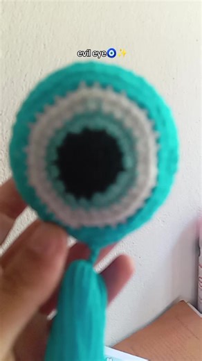 evil eye crochet 🧿✨#fyppppppppppppppppppppppppppppp #evileye