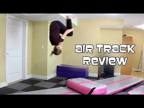 Air Track Review | Gymnastics With Bethany G | AirTrack Training Set - Home Edition