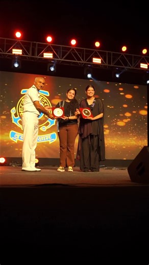 Amritha Suressh on Instagram: "Receiving this memento at the Indian Coast Guard’s 50th Anniversary celebration yesterday was truly an overwhelming moment for us. 🇮🇳✨ What an honour… what a privilege… and what a beautiful memory to carry in my heart forever. I felt proud, humbled, and deeply grateful to be part of such a special occasion. I lovingly dedicate and surrender this recognition to my parents, my gurus, and my wonderful teammates .. my @amrutamgamayofficial family .. who stand with me
