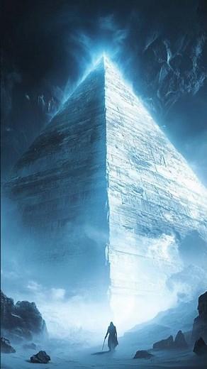The Mysterious Pyramid Formation in Antarctica Explained #short #antartica
