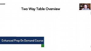 Charts & Graphs - Two Way Table: Study.com SAT&REG; Math Exam Prep - Video | Study.com
