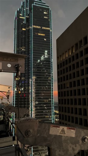 Urban Exploration Rooftop Views in Dallas