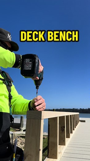 Building a Deck Bench with Bunnings and Makita Tools