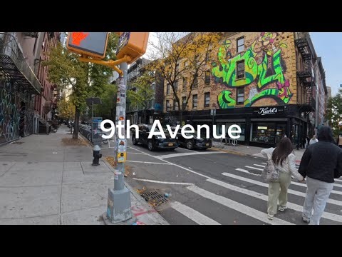 9th Avenue Manhattan | WalkingThrough the Heart of New York City