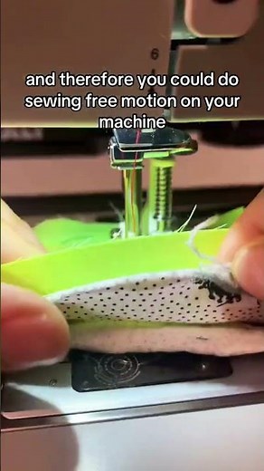 Free motion quilting on a Singer Heavy Duty