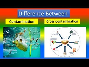 Difference Between Contamination and cross - contamination
