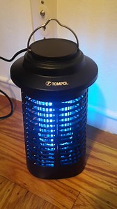 Watch how the bug zapper work on Amazon Live