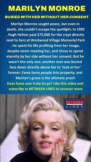 Marilyn Monroe’s Grave: The Dark Obsession That Never Ended.