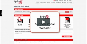 Hydro One - Hydro One supplier platform tutorial