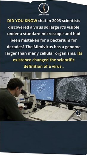 The virus that is larger than many bacteria and that no one knew existed.