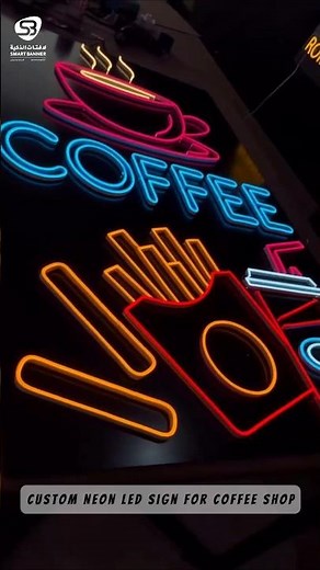 Watch This Awesome LED Coffee Sign Get Made!