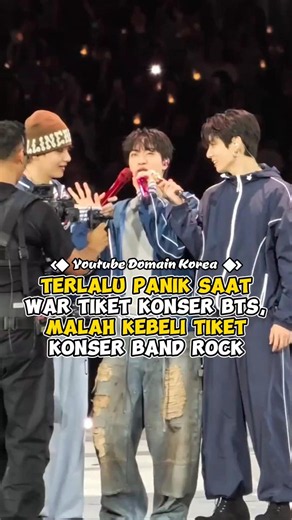Too Panicked During the BTS Ticket War, Ended Up Buying Rock Band Concert Tickets