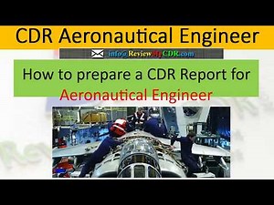 CDR Sample Aeronautical Engineering | CDR Writing for Engineers Australia