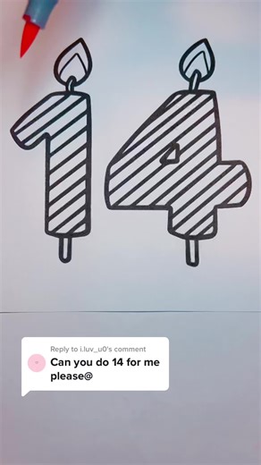 How to Create a 3D Number 14 | Satisfying Coloring Tutorial