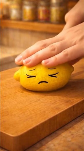 Hard lemon? Try this before squeezing! 🍋Hack explained in description 👇