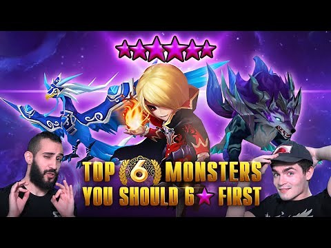 The Top 6 Monsters You Should 6 Star First!