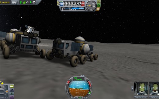 【坎巴拉太空计划】最简单的月球车教程（别的星球使用应该问题不大）