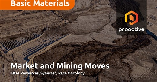 Just the Facts: Boadicea Resources, Synertec, Race Oncology
