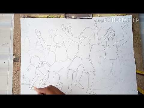 ART IT IS : Rainy day memory drawing sketch PART 1. | Elementary and Intermediate grade.