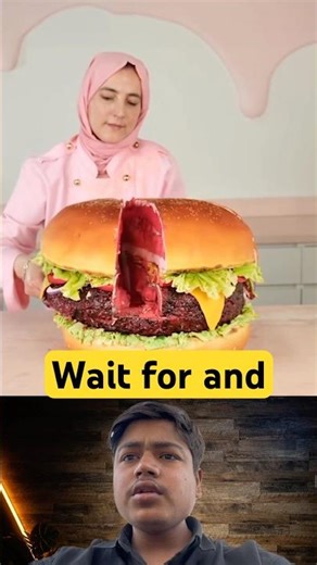 Fake ￼burger cake 🎂🍔#shortvideo #food