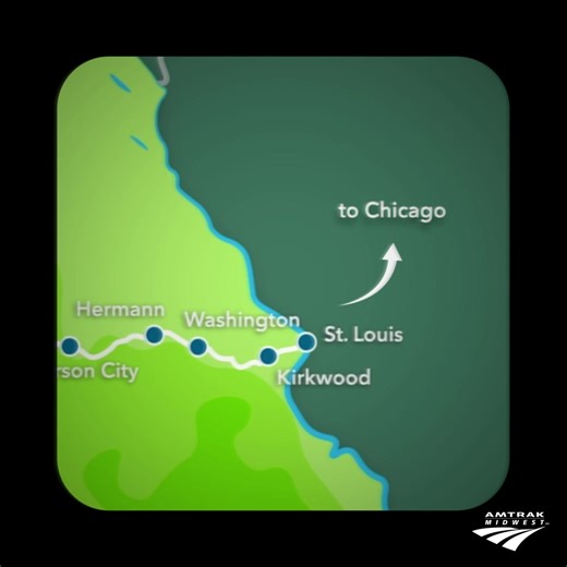 436 reactions · 31 shares | Start your winter adventures with Amtrak!  Travel in comfort from Kansas City to St. Louis —and beyond❄️ | Amtrak | Facebook