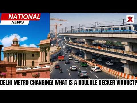 Could Delhi’s Double-Decker Viaduct Transform Urban Transit Forever By 2026? |NewsX