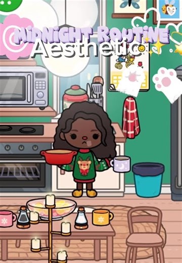 Apartment night routine✨💫 #tocaboca #aesthetic #slowliving #shorts