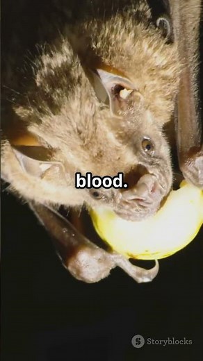 Vampire Bats Nature's Real Bloodsuckers #weirdnature #facts #animals #youtubeshorts