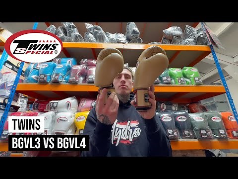Twins BGVL4 vs BGVL3 Muay Thai Boxing Gloves