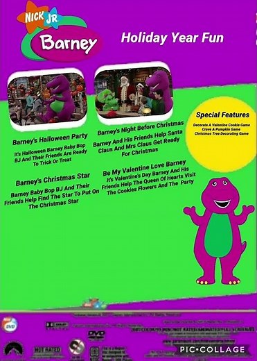 A Barney DVD From Nick Jr