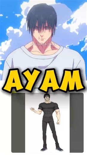 Toji ternyata selalu skip leg day kaki ayam co #jujutsukaisen #jjk #shorts #anime #toji #mappa