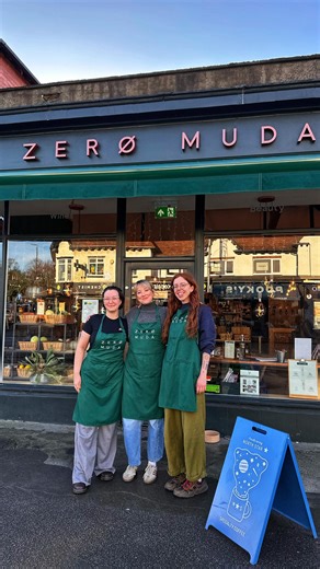 The Hoot Leeds on Instagram: "ZERO WASTE, ZERO FAFF - THAT’S ZERØ MUDA 🍏 Independent vendor @zeromudaleeds in Horsforth is bringing you all your household cupboard essentials all while keeping the planet and local communities at the forefront. This site has 450 products to choose from with filled jars and containers from floor to ceiling, including lentils, pasta and more. There’s even recipe kits, a coffee counter, freshly made waffles and two impressive machines serving up local honey and pea
